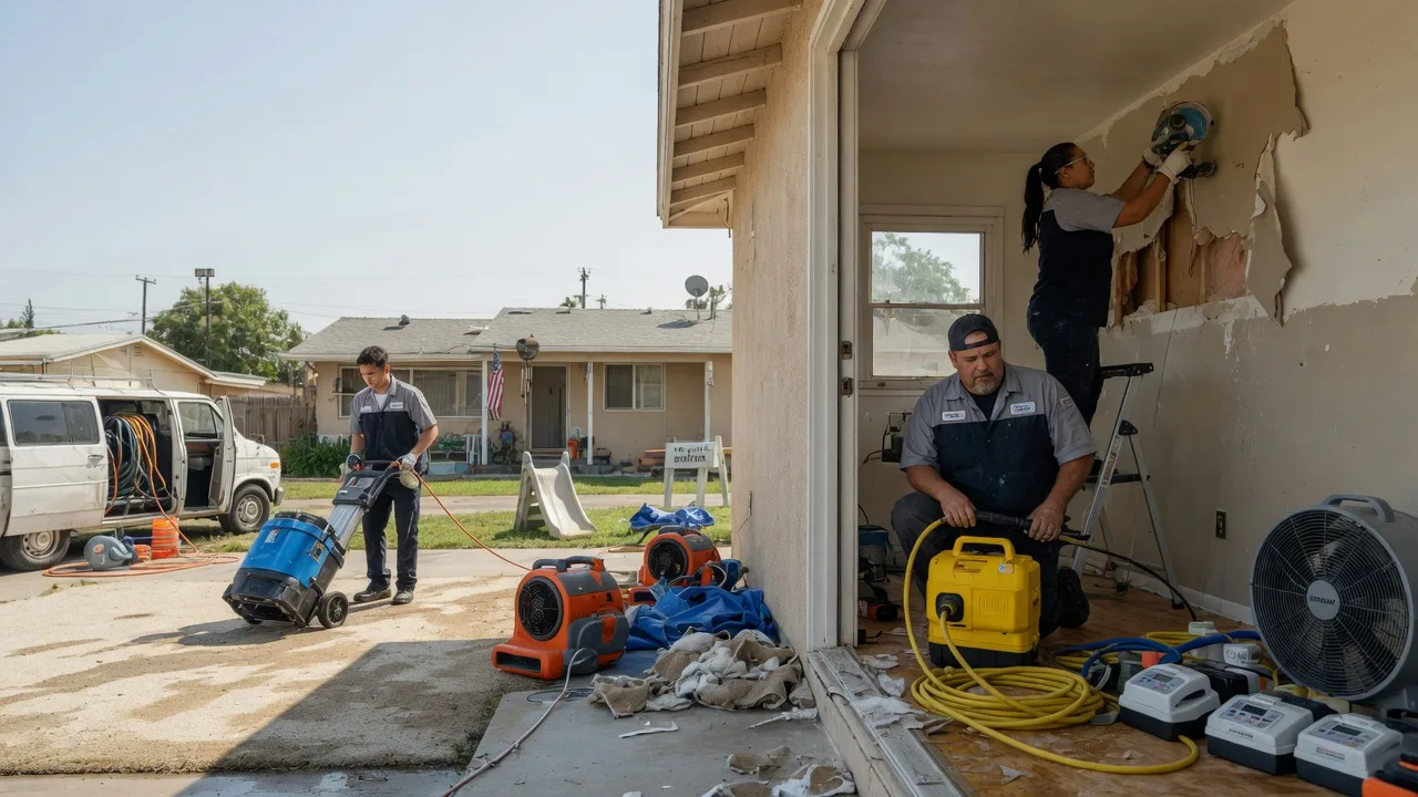 Water Damage Restoration in Cement, OK near me
